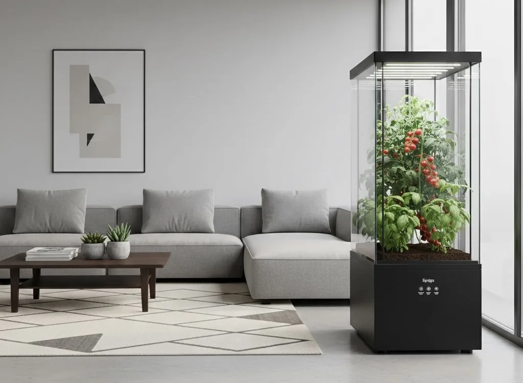 Spriga in living room